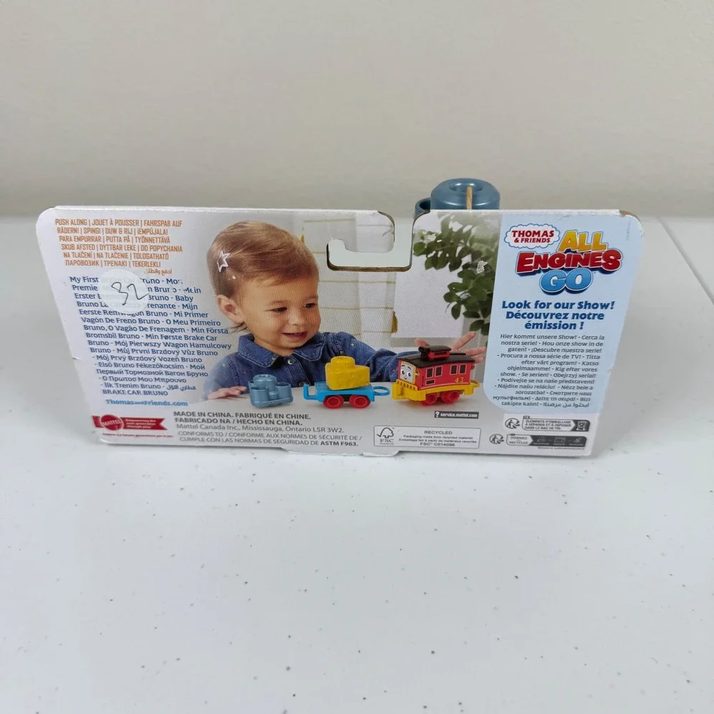 Fisher Price Thomas & Friends Brake Car Bruno Red All Engines Go Toy